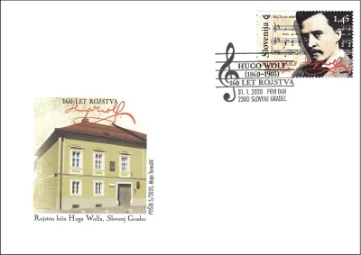 160 LET ROJSTVA HUGO WOLF 1860 - 1903
